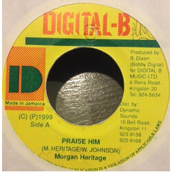 Morgan Heritage Praise Him USED VINYL 7INCH 45 RPM