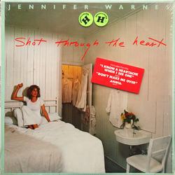 Jennifer Warnes Shot Through The Heart Vinyl LP USED