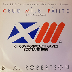 B. A. Robertson Ceud Mile Failte (A Hundred Thousand Welcomes) Vinyl 12" USED