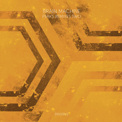 Brain Machine Peaks Remixes Two Vinyl 12" USED
