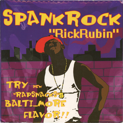 Spank Rock Rick Rubin Vinyl 12" USED