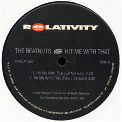 The Beatnuts Hit Me With That Vinyl 12" USED