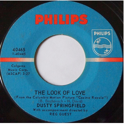 Dusty Springfield Give Me Time (L'Amore Se Ne Va) / The Look Of Love Vinyl 7" USED