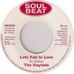 The Gaylads Let's Fall In Love / Mama Look Vinyl 7" USED
