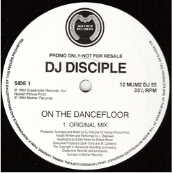 DJ Disciple On The Dancefloor Vinyl 12" USED