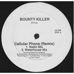Bounty Killer Cellular Phone (Remix) Vinyl 12" USED