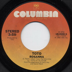 Toto Rosanna VINYL 7" USED