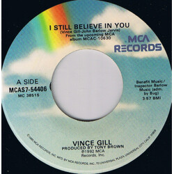 Vince Gill I Still Believe In You USED VINYL 7INCH 45 RPM