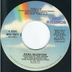 Reba McEntire You Lie USED VINYL 7INCH 45 RPM SINGLE