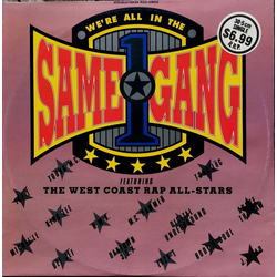 The West Coast Rap All-Stars We're All In The Same Gang Vinyl 12" USED