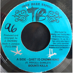 Bounty Killer / Maddish / Psycho Kid Ghetto Crown King / Beg Out Vinyl 7" USED