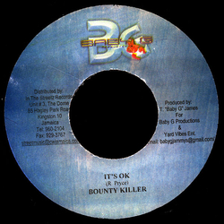 Bounty Killer It’s OK Vinyl 7" USED