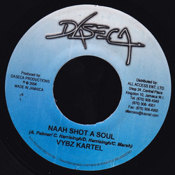 Vybz Kartel / Predator (3) Naah Shot A Soul / Head A Rest Vinyl 7" USED