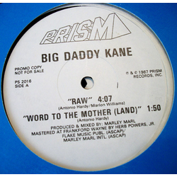 Big Daddy Kane Raw / Word To The Mother (Land) Vinyl 12" USED