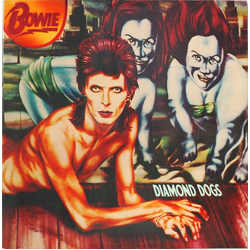 David Bowie Diamond Dogs Vinyl LP USED