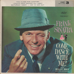 Frank Sinatra / Billy May And His Orchestra Come Dance With Me (Part 3) Vinyl 7" USED