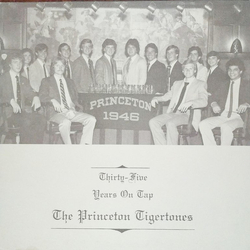 The Princeton Tigertones Thirty-Five Years On Tap Vinyl LP USED