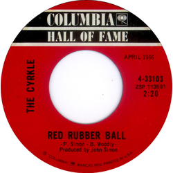 The Cyrkle Red Rubber Ball / Turn-Down Day Vinyl 7" USED