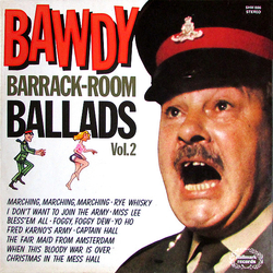 Grandad's Army Bawdy Barrack-Room Ballads Vol. 2 Vinyl LP USED