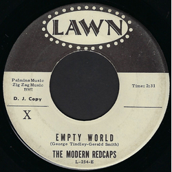 The Modern Redcaps Empty World Vinyl 7" USED