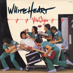 White Heart Vital Signs Vinyl LP USED