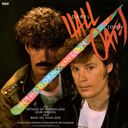 Daryl Hall & John Oates Method Of Modern Love Vinyl 12" USED
