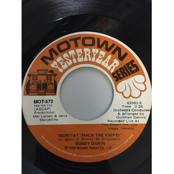 Bobby Darin Moritat (Mack The Knife) / If I Were A Carpenter Vinyl 7" USED