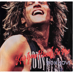 Bon Jovi Lay Your Hands On Me Vinyl 7" USED