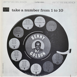 Benny Golson Take A Number From 1 To 10 Vinyl LP USED