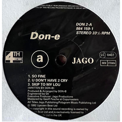 DON-e So Fine Vinyl 12" USED