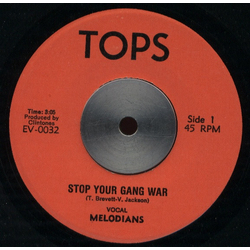The Melodians Stop Your Gang War Vinyl 7" USED