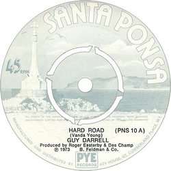 Guy Darrell Hard Road Vinyl 7" USED