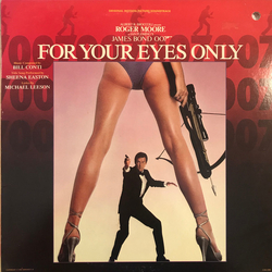 Bill Conti For Your Eyes Only (Original Motion Picture Soundtrack) Vinyl LP USED