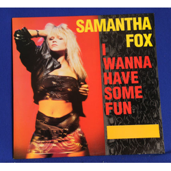 Samantha Fox I Wanna Have Some Fun Vinyl 12" USED