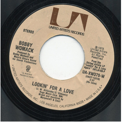 Bobby Womack Lookin' For A Love / Let It Hang Out Vinyl 7" USED