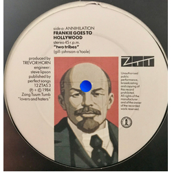 Frankie Goes To Hollywood Two Tribes Vinyl 12" USED