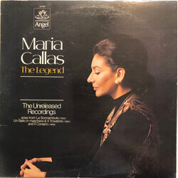 Maria Callas The Legend: The Unreleased Recordings ...Arias From La Sonnambula (1955) Un Ballo In Maschera & Il Trovatore (1964) And Il Corsaro (1969)