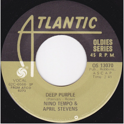 Nino Tempo & April Stevens Deep Purple / Sweet And Lovely Vinyl 7" USED