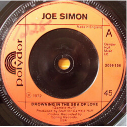 Joe Simon Drowning In The Sea Of Love Vinyl 7" USED