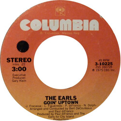 The Earls Goin' Uptown Vinyl 7" USED