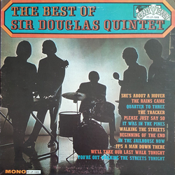 Sir Douglas Quintet The Best Of Sir Douglas Quintet Vinyl LP USED