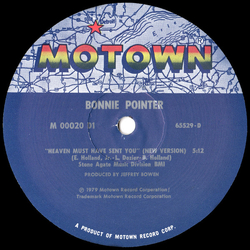 Bonnie Pointer Heaven Must Have Sent You Vinyl 12" USED