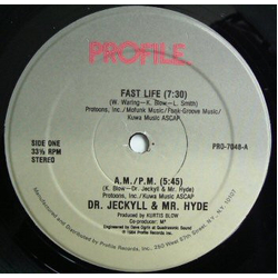 Dr. Jeckyll & Mr. Hyde Fast Life / A.M. P.M. Vinyl 12" USED