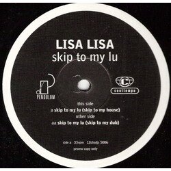 Lisa Lisa Skip To My Lu Vinyl 12" USED