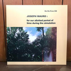Joseph A. Mauro For Our Allotted Period Of Time During The Simulation Vinyl LP USED