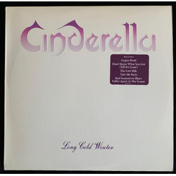 Cinderella US Long Cold Winter Vinyl LP USED