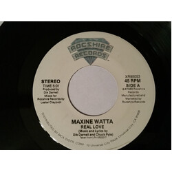 Maxine Watta Real Love USED VINYL 7INCH 45 RPM SINGLE STEREO MONO