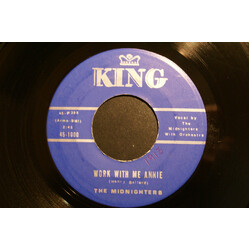 The Midnighters Work With Me Annie / Henry's Got Flat Feet (Can't Dance No More) USED VINYL 7INCH 45 RPM