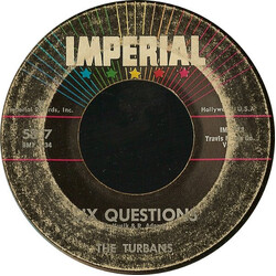 The Turbans Six Questions USED VINYL 7INCH 45 RPM