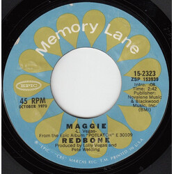 Redbone Maggie / The Witch Queen Of New Orleans USED VINYL 7INCH 45 RPM REISSUE